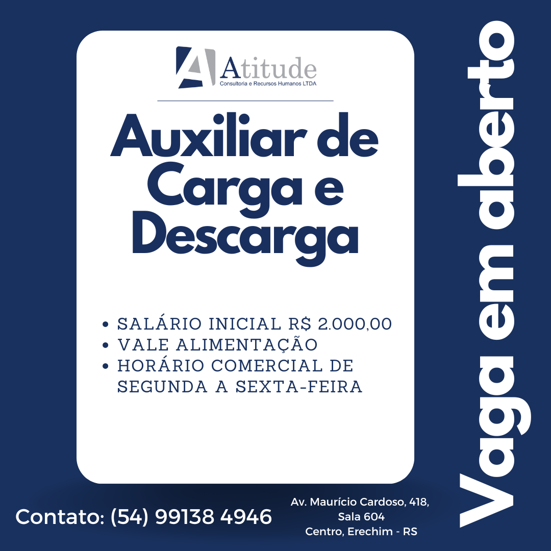 AUXILIAR DE CARGA E DESCARGA